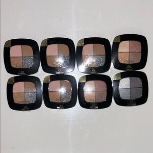 L'Oreal Eyeshadow Palette Collection with Neutral and Glitter Shades